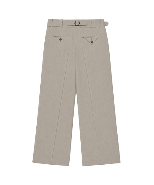 SYNQIA(シンキア)の「バックルストラップワイドトラウザーウォームグレー(スラックス・メンズ・その他・SMALL/MEDIUM/LARGE)」の4枚目の写真