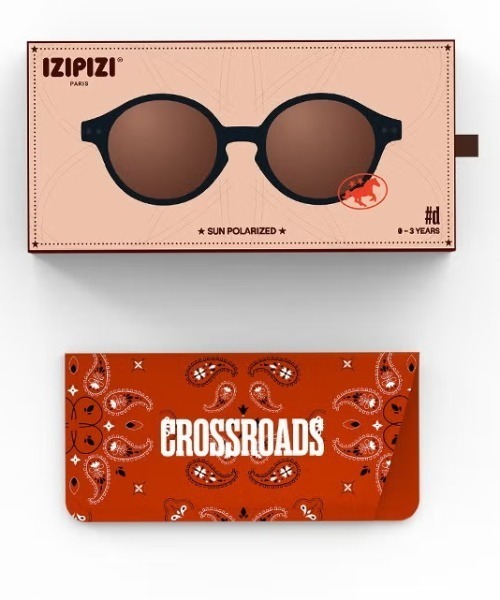 IZIPIZI(イジピジ)の「BABY 0-3 #D CROSSROAD(サングラス・キッズ・ライトブルー/モカ/ブラック・FREE)」の7枚目の写真