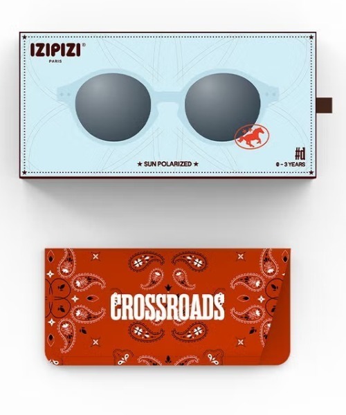 IZIPIZI(イジピジ)の「BABY 0-3 #D CROSSROAD(サングラス・キッズ・ライトブルー/モカ/ブラック・FREE)」の15枚目の写真
