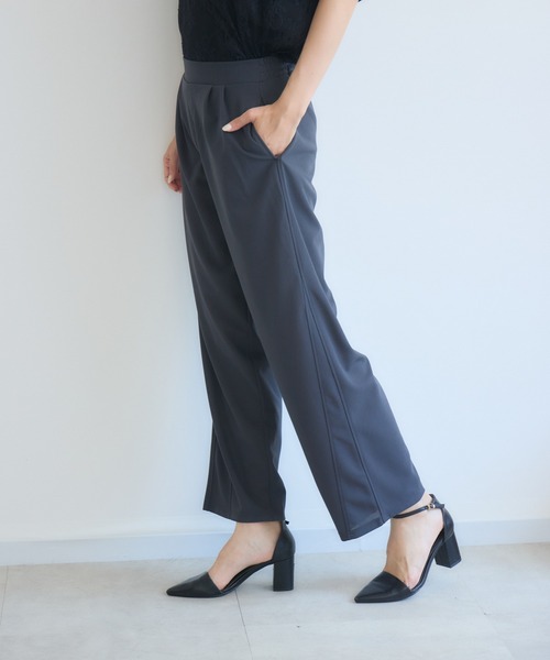 KATHARINE ROSS(キャサリンロス)の「ジョーゼットバレルパンツ(その他パンツ・レディース・チャコールグレー/ブラック・MEDIUM/LARGE)」の2枚目の写真