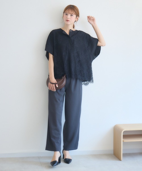 KATHARINE ROSS(キャサリンロス)の「ジョーゼットバレルパンツ(その他パンツ・レディース・チャコールグレー/ブラック・MEDIUM/LARGE)」の9枚目の写真