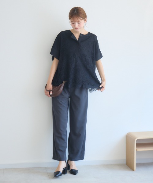 KATHARINE ROSS(キャサリンロス)の「ジョーゼットバレルパンツ(その他パンツ・レディース・チャコールグレー/ブラック・MEDIUM/LARGE)」の10枚目の写真
