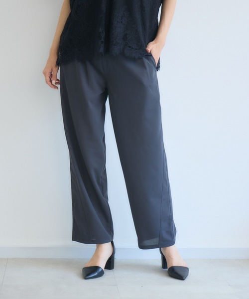 KATHARINE ROSS(キャサリンロス)の「ジョーゼットバレルパンツ(その他パンツ・レディース・チャコールグレー/ブラック・MEDIUM/LARGE)」の4枚目の写真