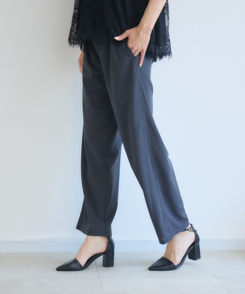 KATHARINE ROSS(キャサリンロス)の「ジョーゼットバレルパンツ(その他パンツ・レディース・チャコールグレー/ブラック・MEDIUM/LARGE)」の3枚目の写真