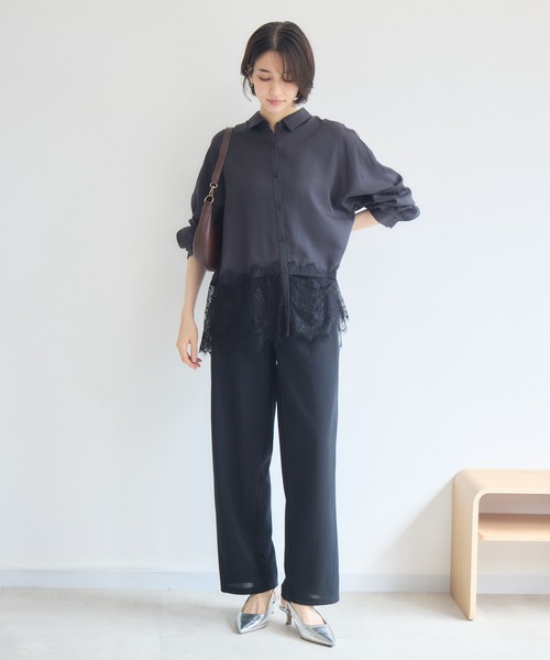 KATHARINE ROSS(キャサリンロス)の「ジョーゼットバレルパンツ(その他パンツ・レディース・チャコールグレー/ブラック・MEDIUM/LARGE)」の22枚目の写真