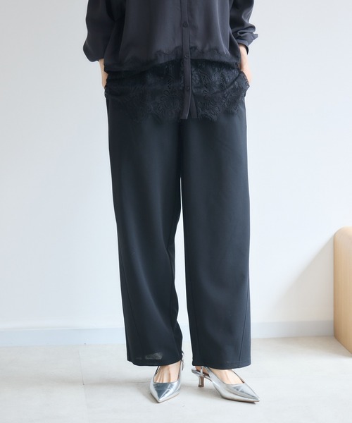 KATHARINE ROSS(キャサリンロス)の「ジョーゼットバレルパンツ(その他パンツ・レディース・チャコールグレー/ブラック・MEDIUM/LARGE)」の16枚目の写真