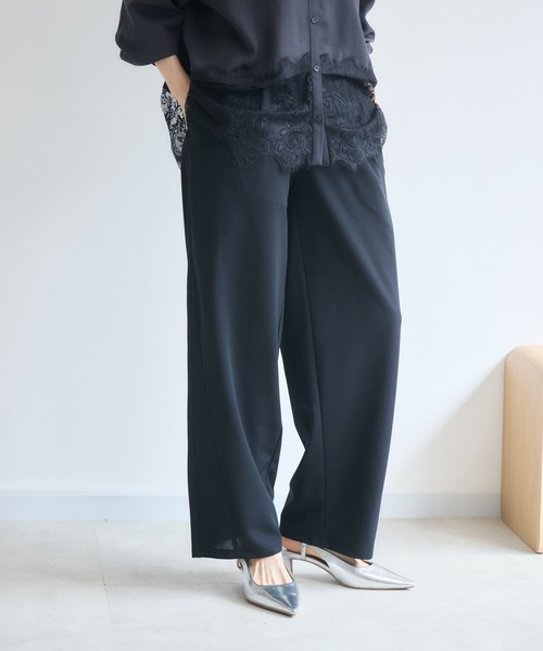 KATHARINE ROSS(キャサリンロス)の「ジョーゼットバレルパンツ(その他パンツ・レディース・チャコールグレー/ブラック・MEDIUM/LARGE)」の17枚目の写真
