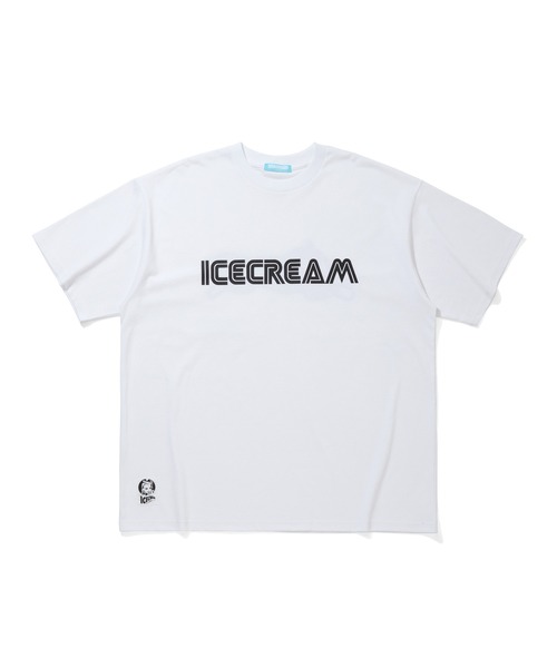 ICECREAM（アイスクリーム）の「COTTON T-SHIRT_RUNNING DOG（Tシャツ/カットソー・メンズ・ブラック/ホワイト/サックスブルー・SMALL/MEDIUM/LARGE/X-LARGE）」の2枚目の写真