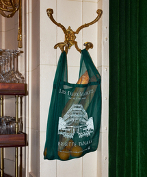 EDIFICE | LES DEUX MAGOTS (ドゥマゴ) for BRIGITTE TANAKA Organza BAG(トートバッグ)