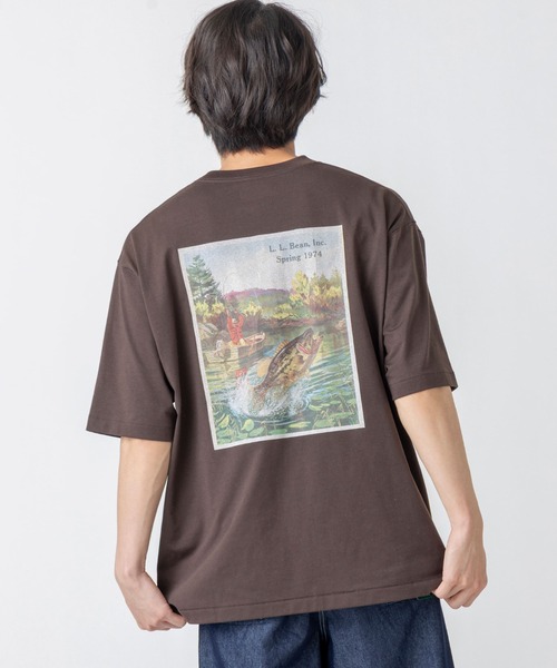L.L.Bean(エルエルビーン)の「【JAPAN EDITION】ビーンズ 1974 カタログ・ティ(Tシャツ/カットソー・メンズ・ブラウン/ネイビー/アイボリー・LARGE/MEDIUM/SMALL)」の6枚目の写真