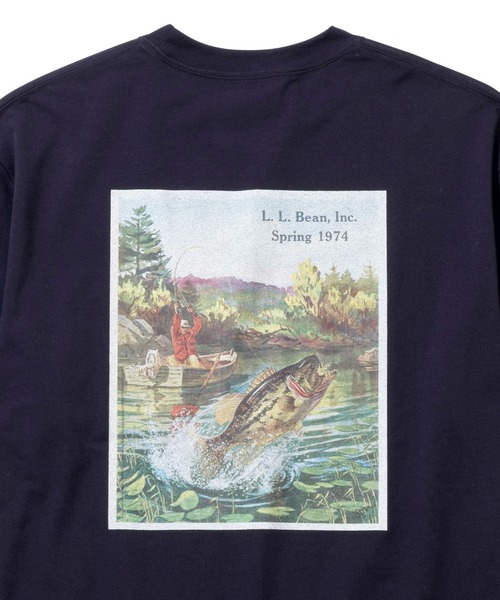 L.L.Bean(エルエルビーン)の「【JAPAN EDITION】ビーンズ 1974 カタログ・ティ(Tシャツ/カットソー・メンズ・ブラウン/ネイビー/アイボリー・LARGE/MEDIUM/SMALL)」の8枚目の写真