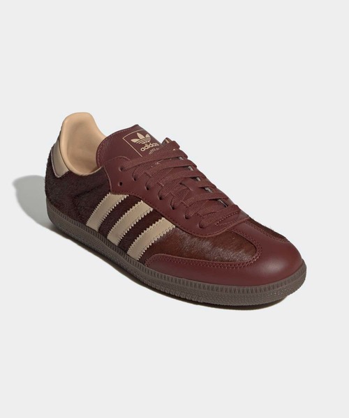 adidas(アディダス)の「サンバ OG / SAMBA OG SHOES / アディダスオリジナルス adidas Originals(スニーカー・メンズ・ブラウン・22.0cm/22.5cm/23.0cm/28.5cm/29.0cm/26.5cm/27.0cm/27.5cm/28.0cm/23.5cm/24.0cm/24.5cm/25.0cm/25.5cm/26.0cm)」の4枚目の写真