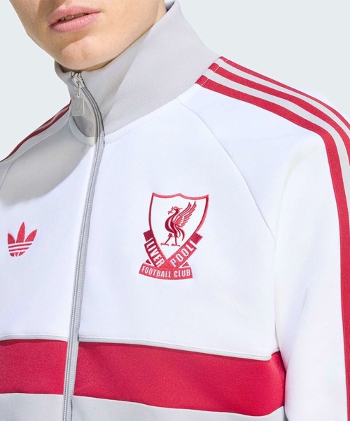adidas(アディダス)の「リバプールFC オリジナルス トラックトップ / ジャージ / アディダス adidas(ジャージ・メンズ・ホワイト・LARGE/MEDIUM/X-LARGE/XXX-LARGE/SMALL/XX-LARGE)」の3枚目の写真