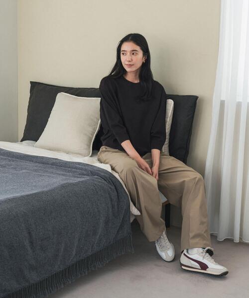 URBAN RESEARCH DOORS(アーバンリサーチドアーズ)の「ハイウエストストレッチチノパンツ(その他パンツ・レディース・ベージュ/ネイビー・SMALL/MEDIUM)」の10枚目の写真