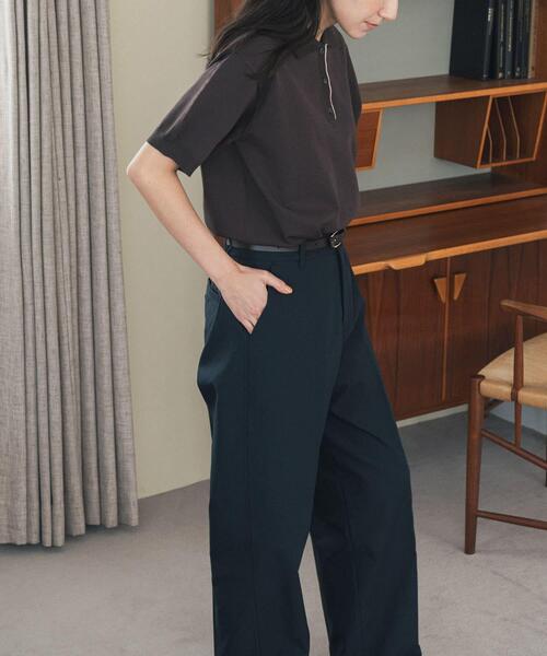 URBAN RESEARCH DOORS(アーバンリサーチドアーズ)の「ハイウエストストレッチチノパンツ(その他パンツ・レディース・ベージュ/ネイビー・SMALL/MEDIUM)」の22枚目の写真