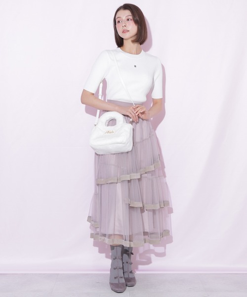 JILL by JILL STUART(ジルバイジルスチュアート)の「フラッフィートートバッグ(トートバッグ・レディース・ピンク/ブルー/ホワイト/グレー/ベージュ系その他・FREE)」の19枚目の写真