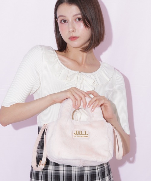JILL by JILL STUART(ジルバイジルスチュアート)の「フラッフィートートバッグ(トートバッグ・レディース・ピンク/ブルー/ホワイト/グレー/ベージュ系その他・FREE)」の11枚目の写真