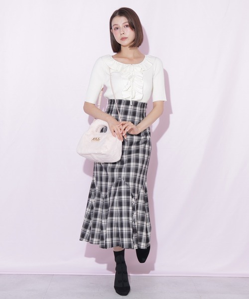 JILL by JILL STUART(ジルバイジルスチュアート)の「フラッフィートートバッグ(トートバッグ・レディース・ピンク/ブルー/ホワイト/グレー/ベージュ系その他・FREE)」の14枚目の写真