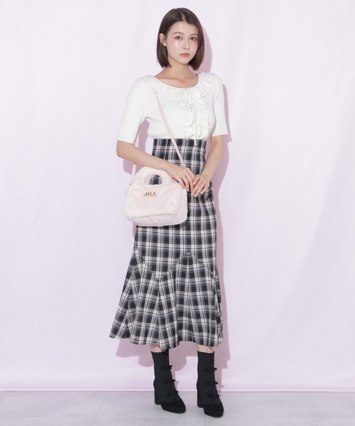 JILL by JILL STUART(ジルバイジルスチュアート)の「フラッフィートートバッグ(トートバッグ・レディース・ピンク/ブルー/ホワイト/グレー/ベージュ系その他・FREE)」の15枚目の写真