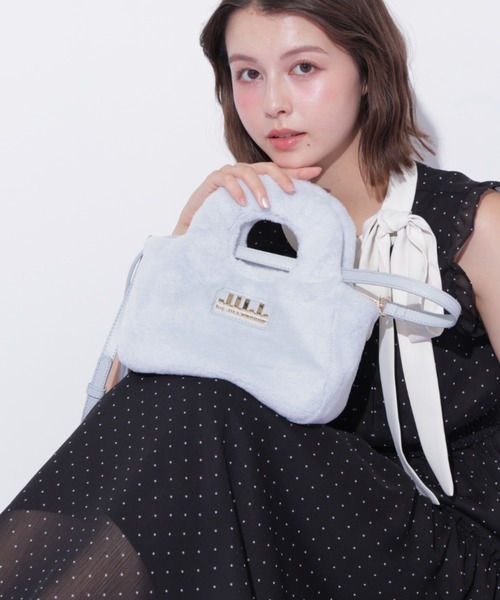 JILL by JILL STUART(ジルバイジルスチュアート)の「フラッフィートートバッグ(トートバッグ・レディース・ピンク/ブルー/ホワイト/グレー/ベージュ系その他・FREE)」の21枚目の写真