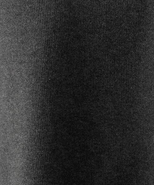 UNTITLED(アンタイトル)の「【セットアップ可/スウェットライク】袖口シャツドッキングプルオーバー(Tシャツ/カットソー・レディース・チャコールグレー/ブラック/アイボリー・00/02/04/44)」の12枚目の写真