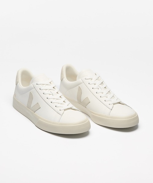 VEJA(ヴェジャ)の「VEJA Campo レザースニーカー(スニーカー・レディース・ホワイト系その他・41/26.5cm/42/27cm/43/28cm)」の3枚目の写真