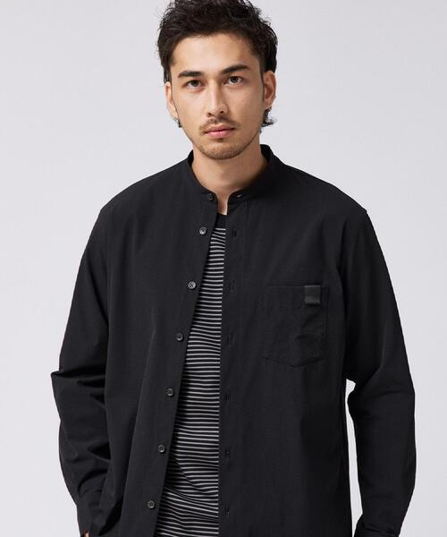TAKEO KIKUCHI（タケオキクチ）の「シルケット ボーダー 長袖 Tシャツ（Tシャツ/カットソー・メンズ・ホワイト系4/ブラック系1・02/03/04）」の20枚目の写真