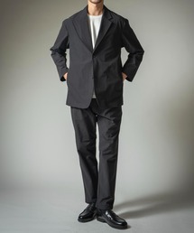 TETE HOMME（テットオム）の「【WEB限定】2点セット ストレッチナイロン リラックスシルエット ウォッシャブルセットアップ（スーツセット）」
