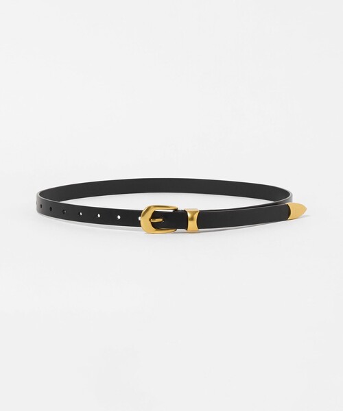 UNITED ARROWS(ユナイテッドアローズ)の「ウェスタン 18MM ベルト(ベルト・レディース・ゴールド/シルバー・FREE)」の1枚目の写真