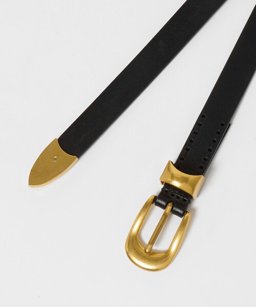 UNITED ARROWS(ユナイテッドアローズ)の「ウェスタン 18MM ベルト(ベルト・レディース・ゴールド/シルバー・FREE)」の5枚目の写真