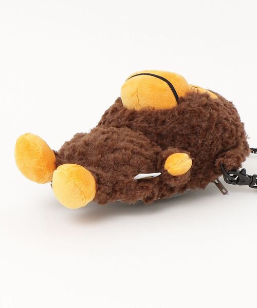 BABY MILO STORE（ベイビーマイロストア）の「BABY MILO FAUX FUR PLUSH DOLL MOBILE PHONE BAG #1（ショルダーバッグ・メンズ・ブラウン・FREE）」の7枚目の写真
