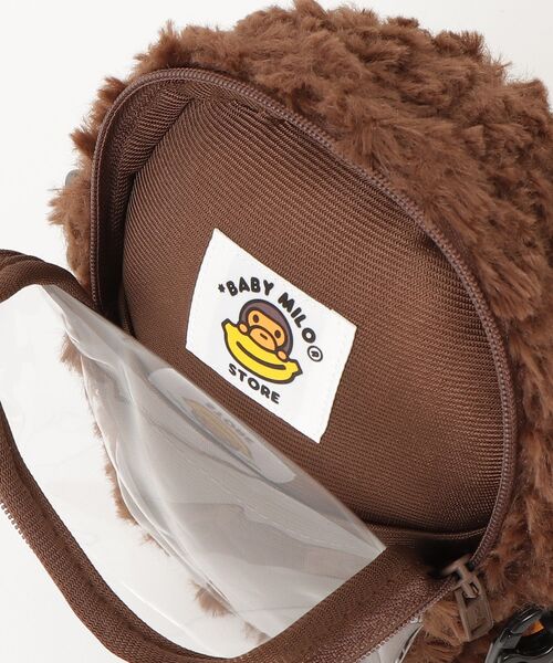 BABY MILO STORE（ベイビーマイロストア）の「BABY MILO FAUX FUR PLUSH DOLL MOBILE PHONE BAG #1（ショルダーバッグ・メンズ・ブラウン・FREE）」の8枚目の写真