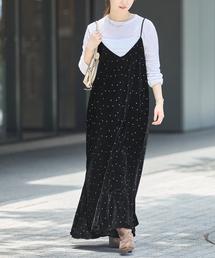 IENA | COUTURE D'ADAM/クチュールドアダム 別注 Glitter Dress ワンピース(ワンピース)