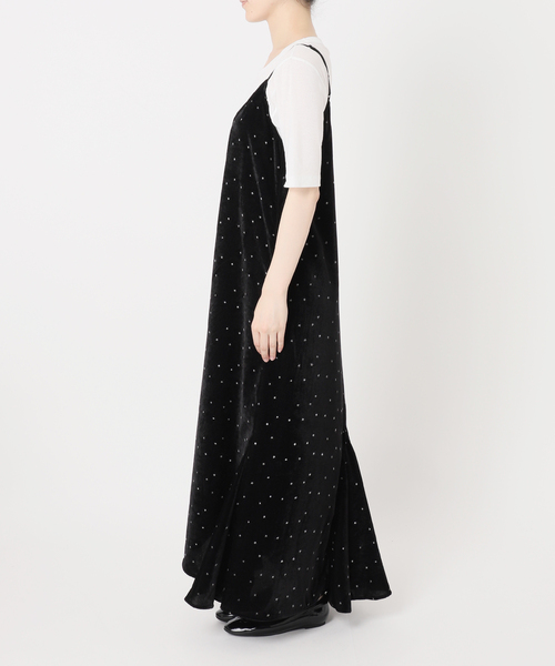 IENA(イエナ)の「COUTURE D'ADAM/クチュールドアダム 別注 Glitter Dress ワンピース(ワンピース・レディース・ブラック・36)」の10枚目の写真