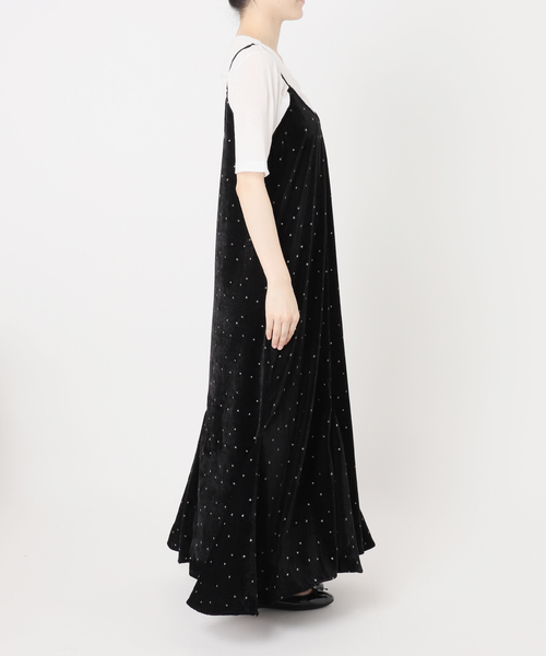 IENA(イエナ)の「COUTURE D'ADAM/クチュールドアダム 別注 Glitter Dress ワンピース(ワンピース・レディース・ブラック・36)」の12枚目の写真