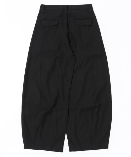 MAISON CLUB(メゾンクラブ)の「【MAISON CLUB】Action Pleated Wide Curve Pants / ワイドカーブパンツ アクションプリーツ入り SNF(その他パンツ・メンズ・ブラック/グレー・M/L)」の8枚目の写真