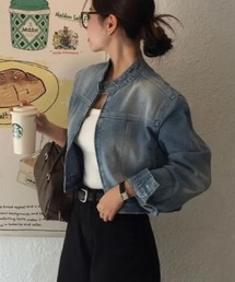 デニムジャケット【韓国ファッション】