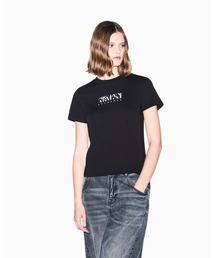 【A|X アルマーニ エクスチェンジ】<オンライン限定>AXロゴ 半袖クルーネックTシャツ/REGULAR BOXY