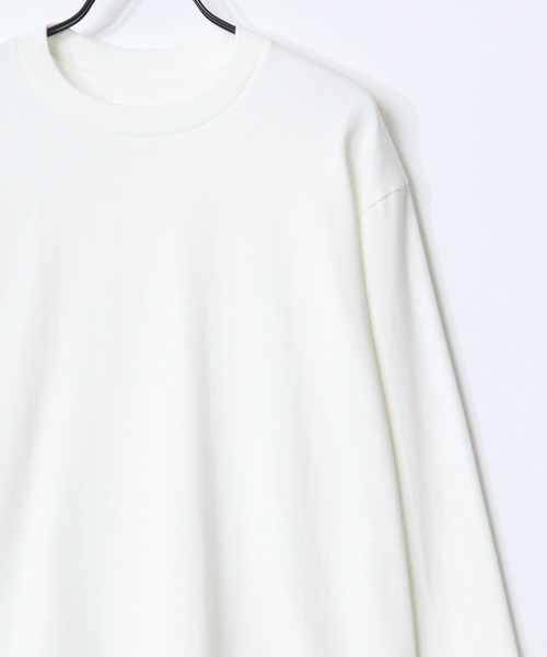 HANES(ヘインズ)の「Hanes/へインズ T-SHIRTS SHIRO/シロ 白 ホワイト 無地 クルーネック 長袖Tシャツ/ロンT/1P パックT/レディース メンズ(Tシャツ/カットソー・メンズ・ホワイト・S/XL/L/M)」の2枚目の写真