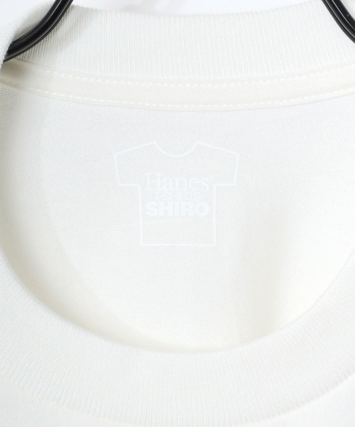 HANES(ヘインズ)の「Hanes/へインズ T-SHIRTS SHIRO/シロ 白 ホワイト 無地 クルーネック 長袖Tシャツ/ロンT/1P パックT/レディース メンズ(Tシャツ/カットソー・メンズ・ホワイト・S/XL/L/M)」の6枚目の写真