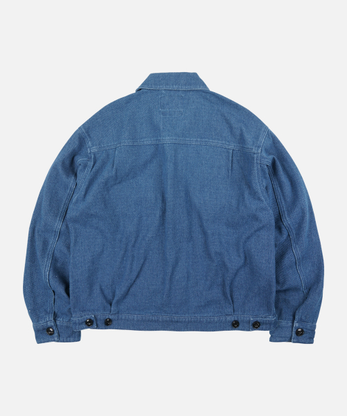 FRIZMWORKS(フリズムワークス)の「SASHIKO DENIM TRUCKER JACKET _ MID BLUE(デニムジャケット・メンズ・その他・SMALL/MEDIUM/LARGE/X-LARGE)」の3枚目の写真