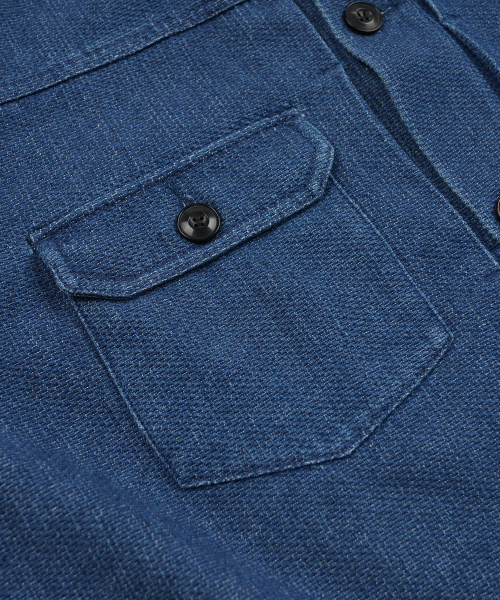 FRIZMWORKS(フリズムワークス)の「SASHIKO DENIM TRUCKER JACKET _ MID BLUE(デニムジャケット・メンズ・その他・SMALL/MEDIUM/LARGE/X-LARGE)」の5枚目の写真