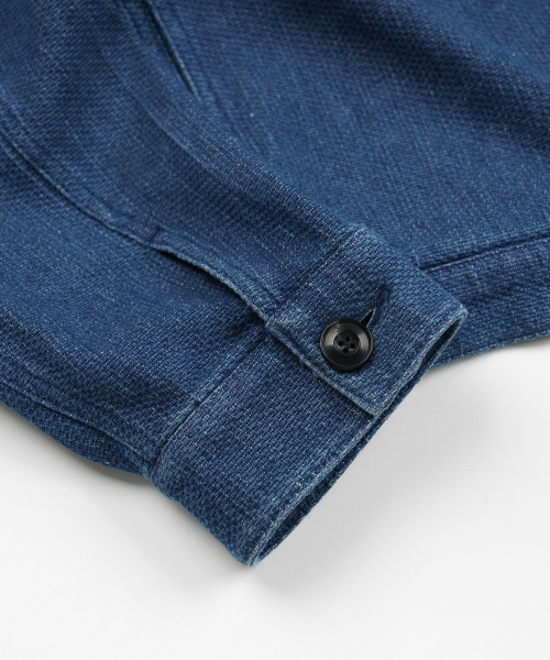 FRIZMWORKS(フリズムワークス)の「SASHIKO DENIM TRUCKER JACKET _ MID BLUE(デニムジャケット・メンズ・その他・SMALL/MEDIUM/LARGE/X-LARGE)」の8枚目の写真