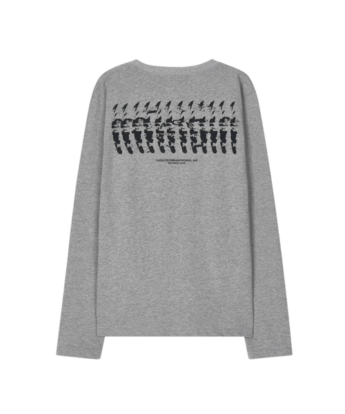 AGEOFPARAMOUNT(エイジオブパラマウント)の「ミューズロングスリーブ (グレー)(Tシャツ/カットソー・レディース・その他・FREE)」の2枚目の写真