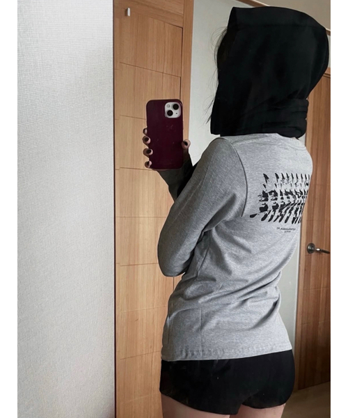 AGEOFPARAMOUNT(エイジオブパラマウント)の「ミューズロングスリーブ (グレー)(Tシャツ/カットソー・レディース・その他・FREE)」の4枚目の写真