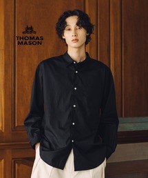 THOMAS MASON（トーマス メイソン）の「THOMAS MASON 100/2高密度 マーセライズドシャツ（シャツ/ブラウス）」