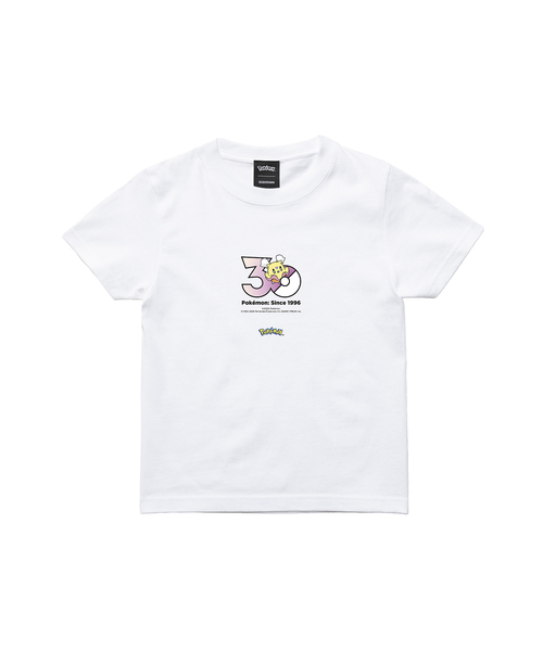 ZOZOSPOT（ゾゾスポット）の「Pokemon 30th Anniversary 1025 T-shirt 「ヒラヒナ」（Tシャツ/カットソー・レディース・ホワイト・160cm/150cm/140cm/130cm/120cm/110cm/100cm/XXX-LARGE/XX-LARGE/X-LARGE/LARGE/MEDIUM/SMALL）」の2枚目の写真