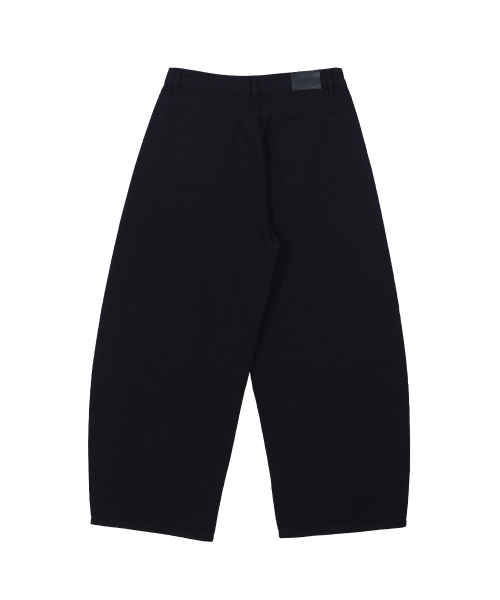 MAKEITTO(メイキット)の「ポケットカーブドワイドパンツ_ブラック(その他パンツ・メンズ・その他・SMALL/X-LARGE/LARGE/MEDIUM)」の3枚目の写真
