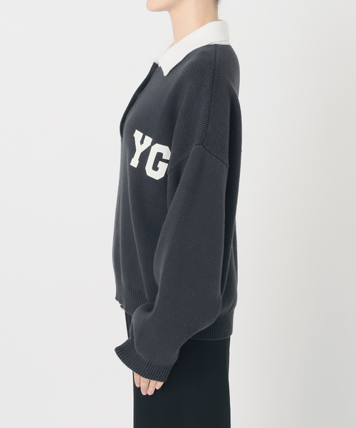 AP STUDIO(エーピーストゥディオ)の「Polo-necked knit(ニット/セーター・レディース・ネイビー/キャメル・FREE)」の16枚目の写真