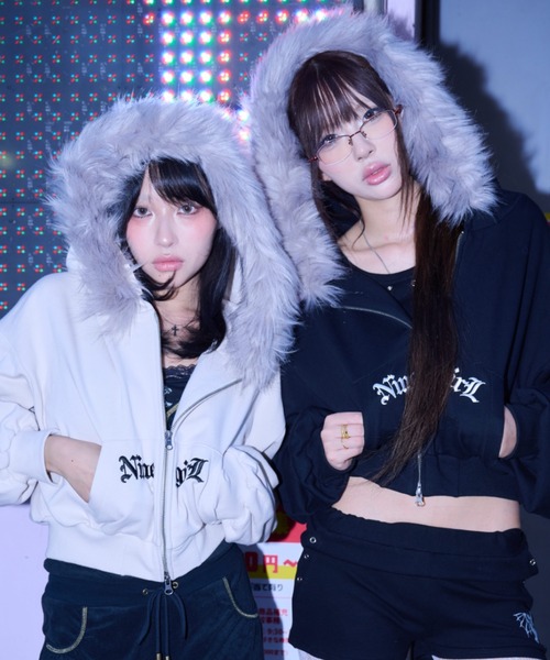 A'GEM/9 × .kom 『A'GEM/9 girl/エージェムナインガール』ファー付き